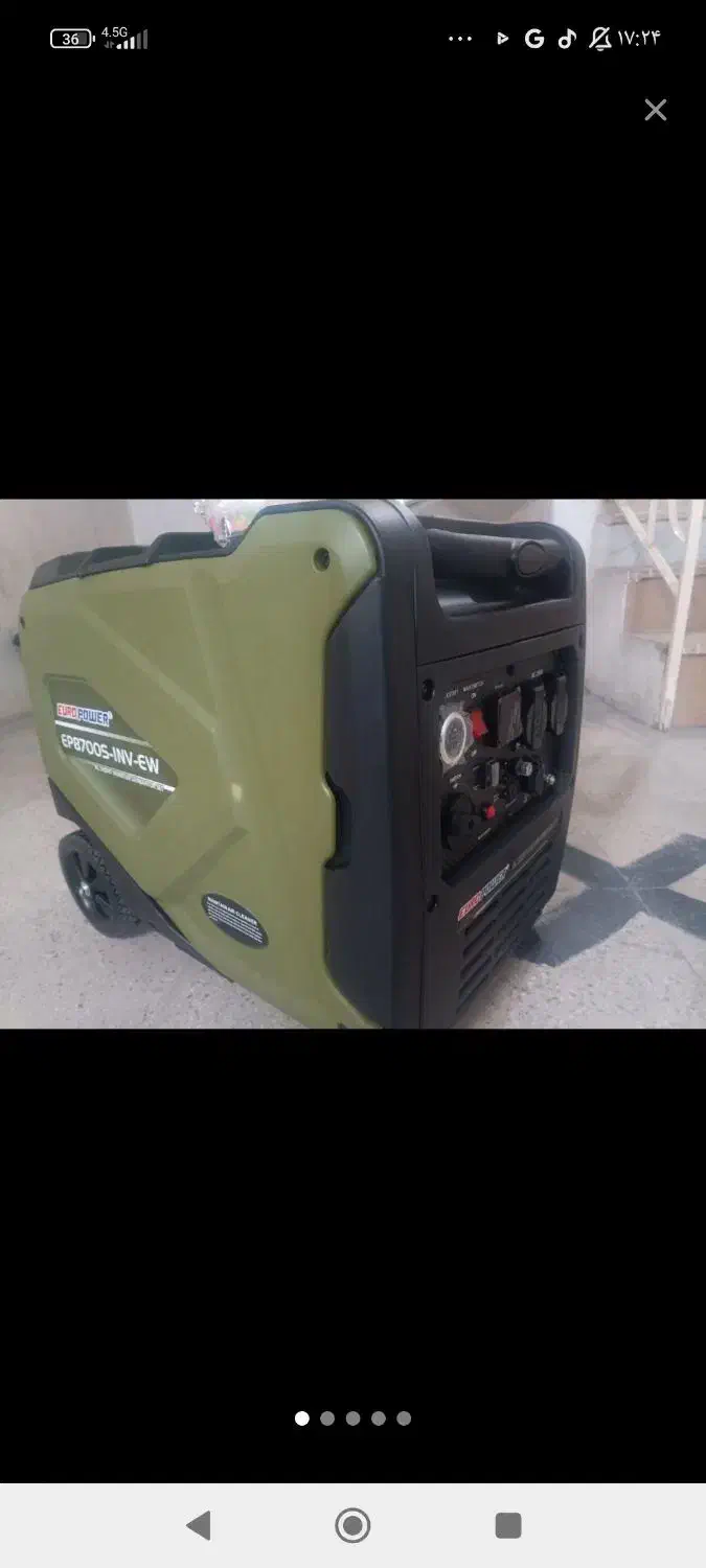 موتور برق ۵کیلو وات سایلنت|ماشین‌آلات صنعتی|جهرم, |دیوار