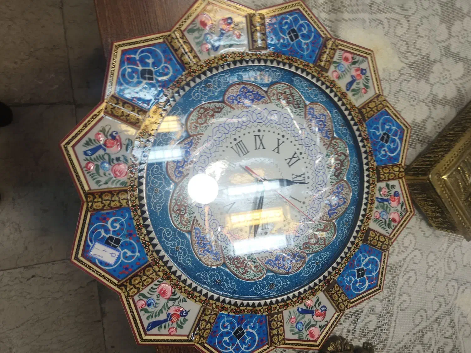 ساعت مینا کاری|ساعت دیواری و تزئینی|اندیشه, اندیشه فاز ۳|دیوار