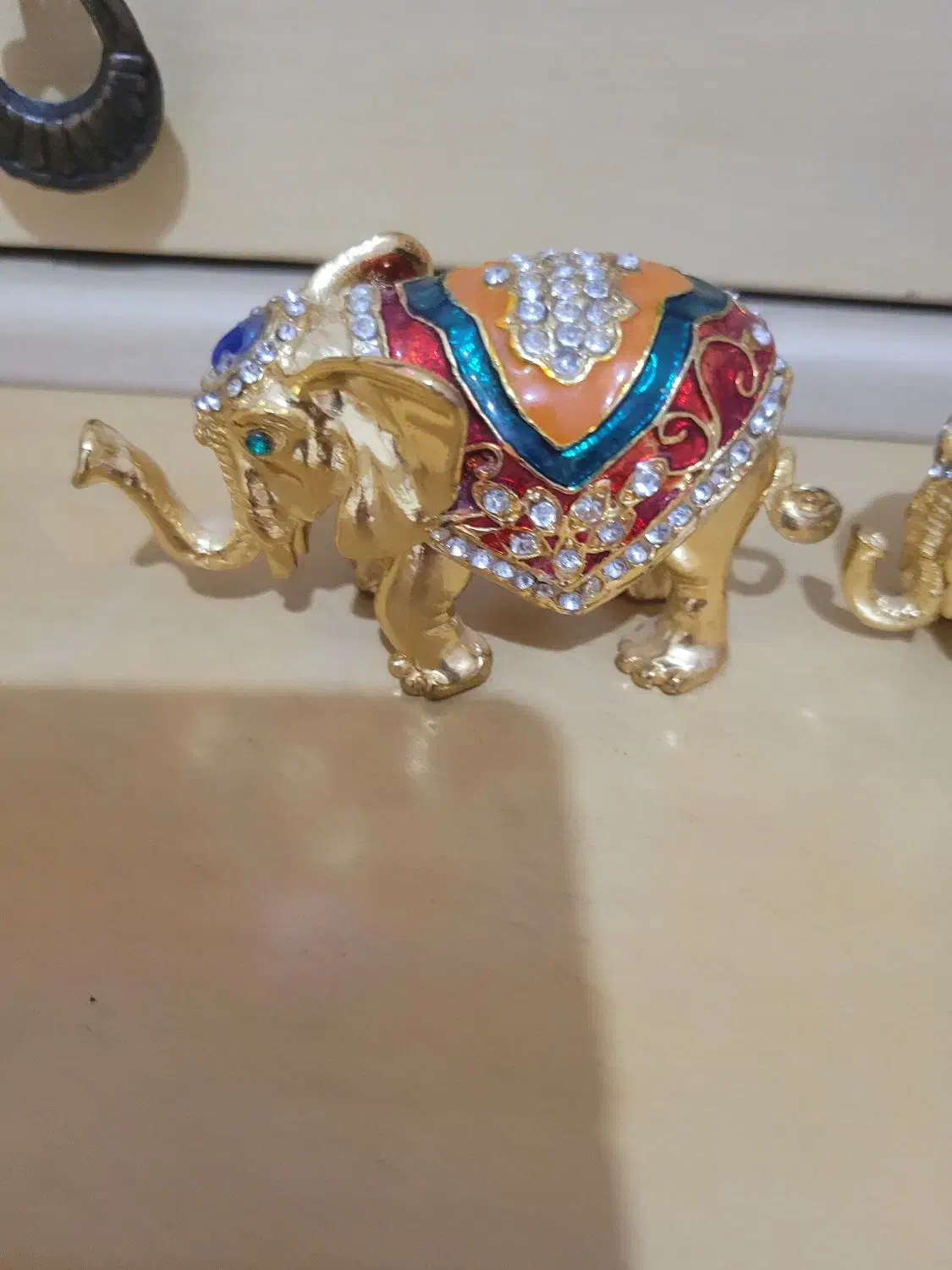 فیل طلایی دکوری|مجسمه، تندیس، ماکت|تهران, نیکنام|دیوار