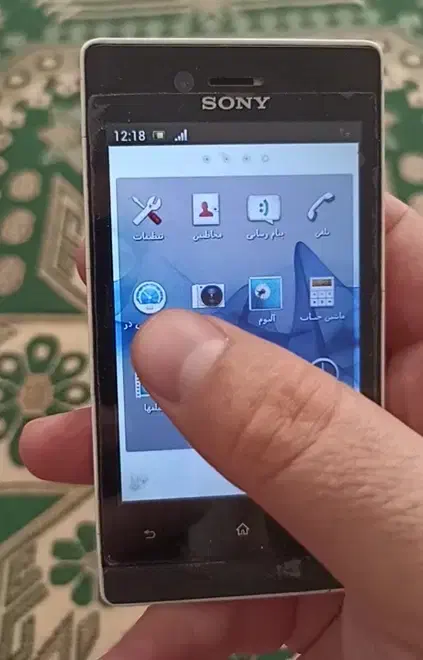 گوشی اصلی تک سیم،سالم به شرط،فقط خود گوشی موجوده|موبایل|قم, نیروگاه|دیوار