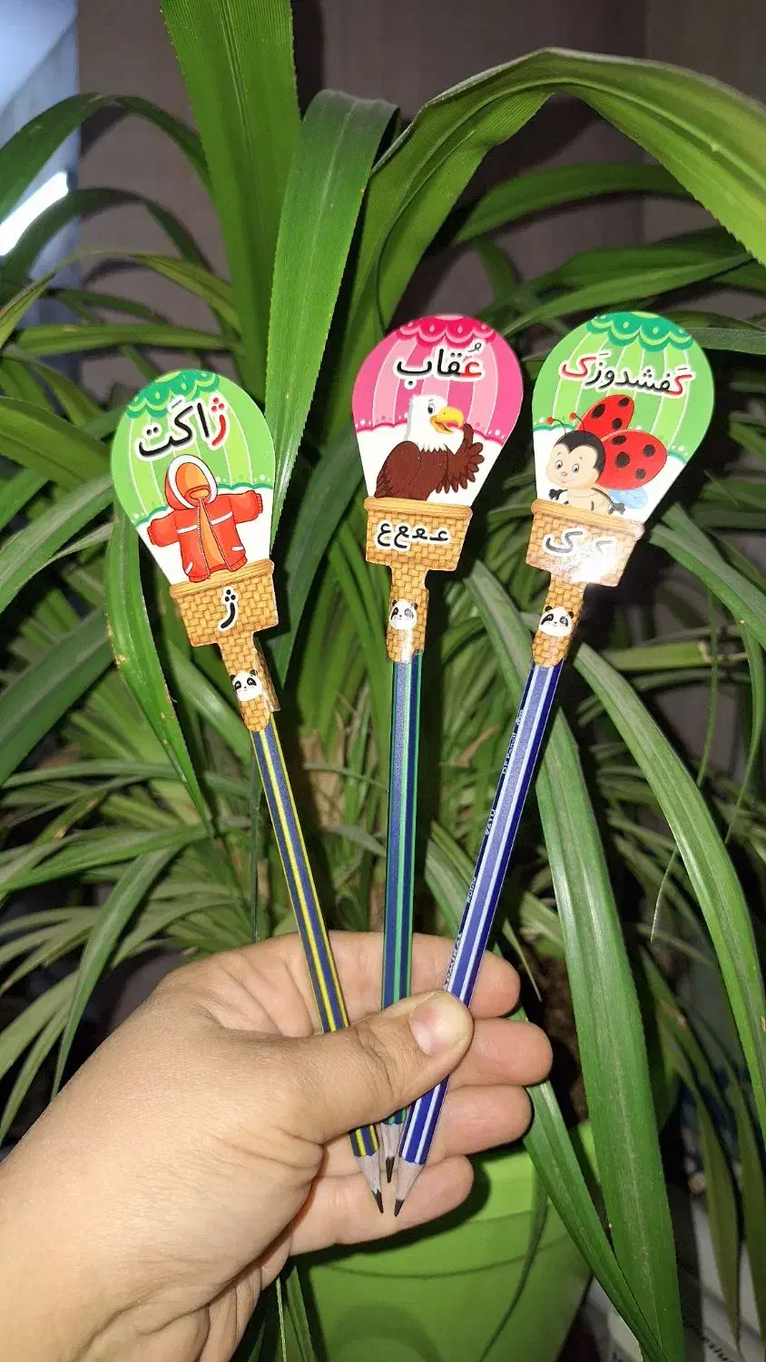 برچسب مقوایی الفبا با مداد گیفت|لوازم التحریر|تهران, افسریه شمالی|دیوار