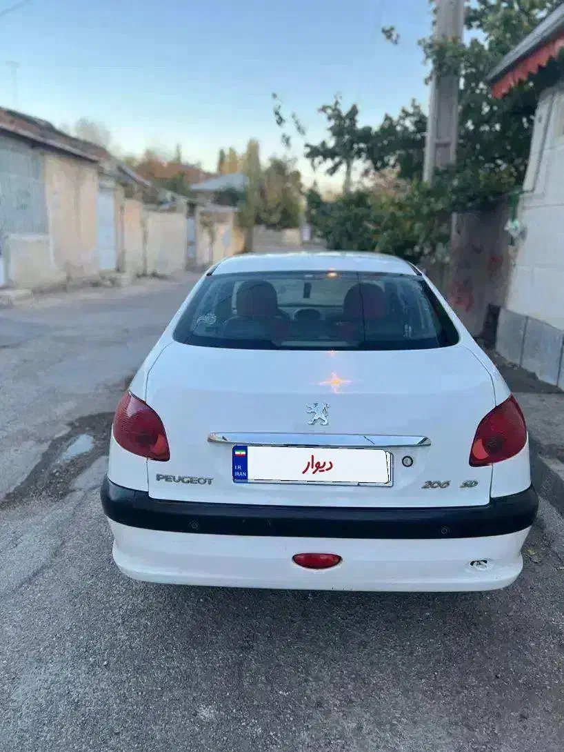 ۲۰۶اس دی مدل۹۶|خودرو سواری و وانت|خلخال, |دیوار