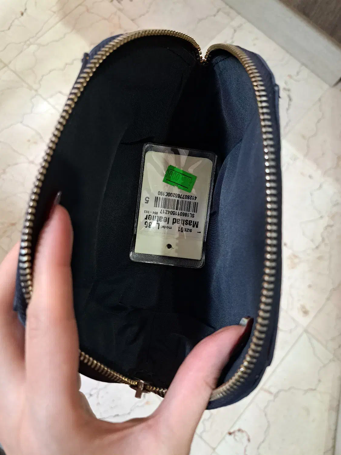 کیف آرایشی چرم مشهد کاملا نو|کیف، کفش، کمربند|کرج, اصفهانی‌ها|دیوار