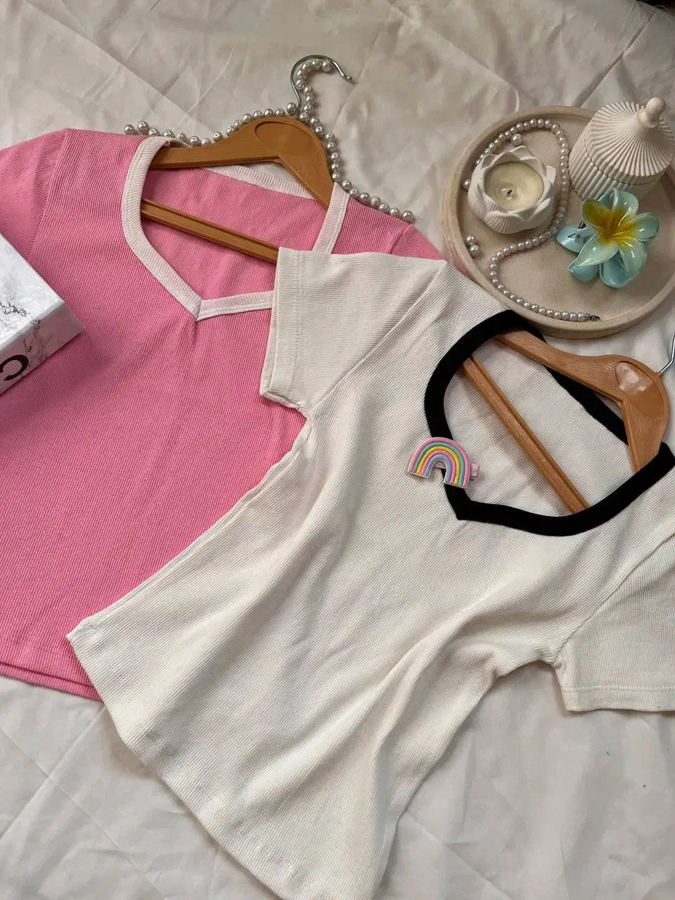 کراپ وارداتی کبریتی یقه نواری|لباس|رشت, شالکو|دیوار