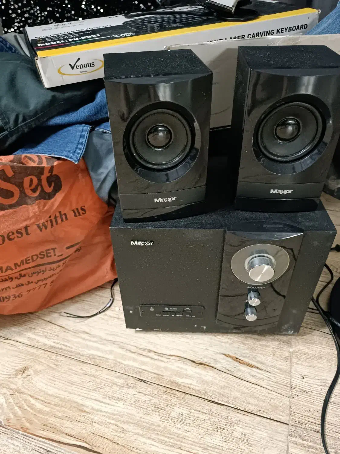 اسپیکر ..سالم .ساپدار|سیستم صوتی خانگی|گلستان (تهران), |دیوار