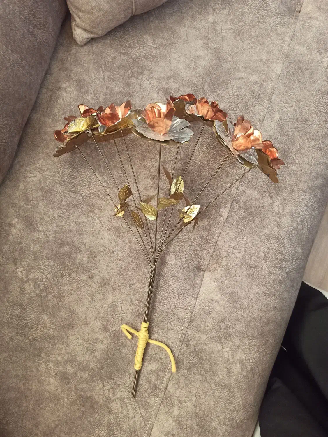 گل برنز و مسی|گل مصنوعی|تبریز, |دیوار