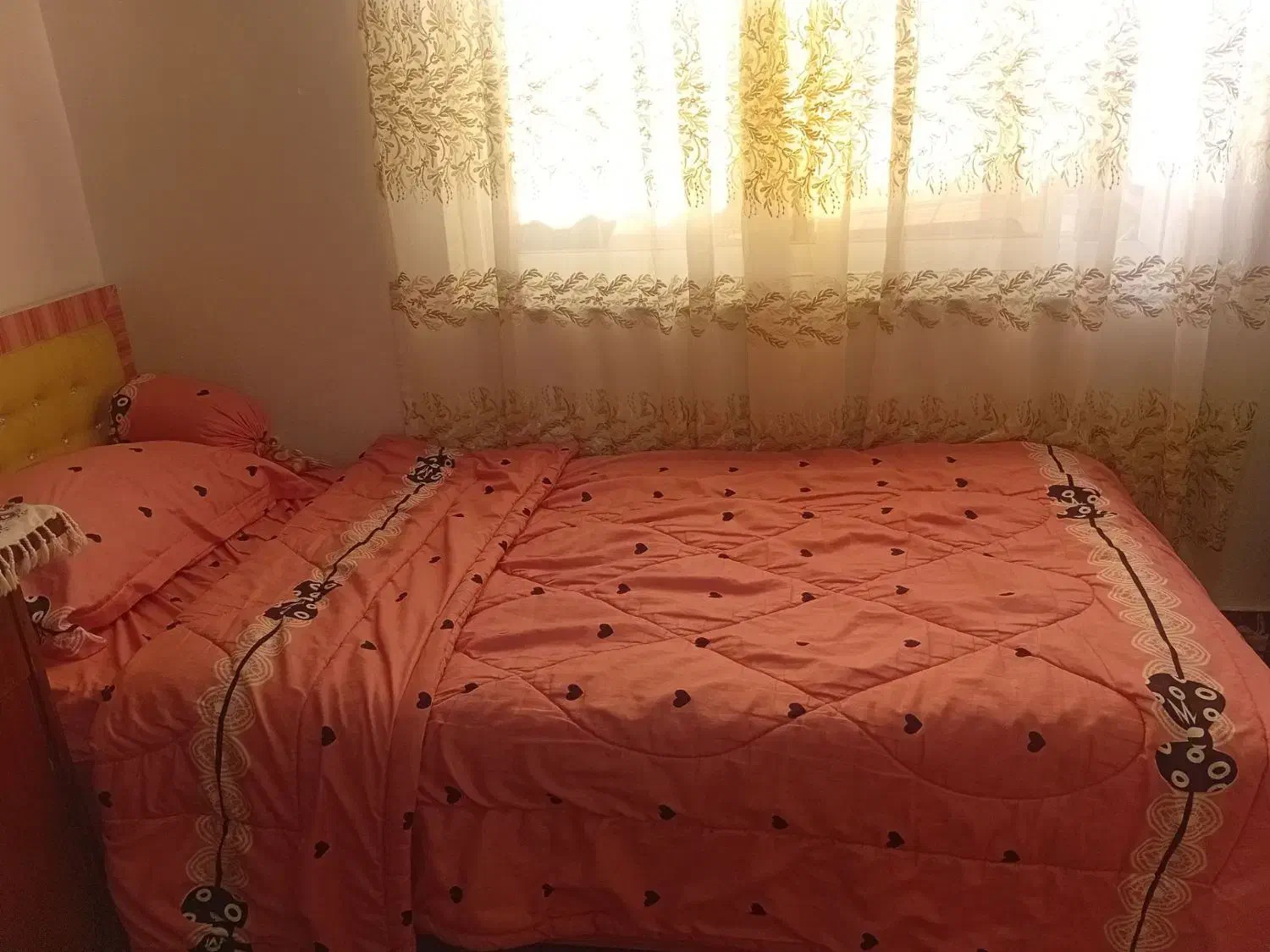 تخت نوجوان با تشک|تخت و سرویس خواب|تنکابن, |دیوار