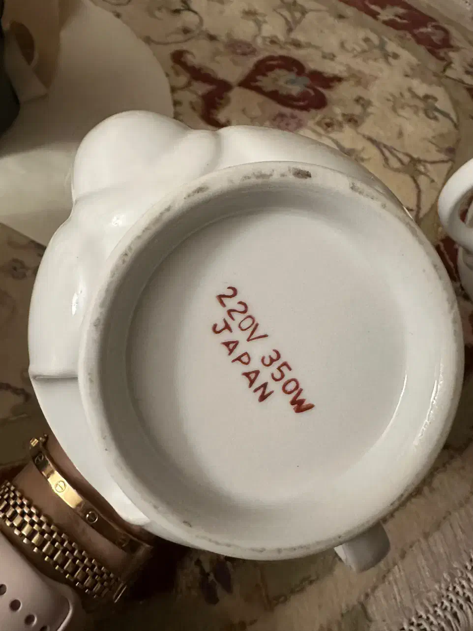 کتری برقی ژاپن قدیمی اصل آنتیک|کلکسیون اشیاء عتیقه|تبریز, |دیوار