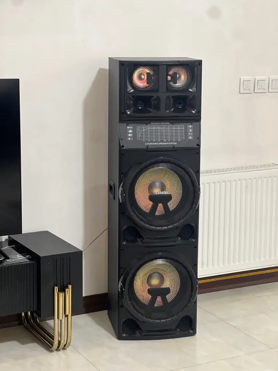 دو عدد باند قدی برند سناتور (ارگون)|سیستم صوتی خانگی|گلستان (تهران), |دیوار