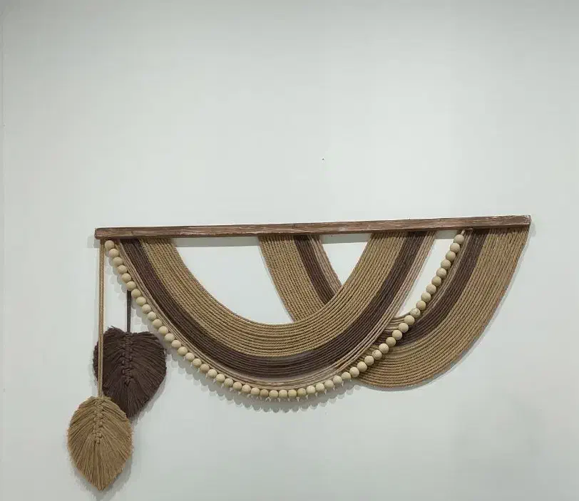 دیوارکوب مکرومه|صنایع دستی و سایر لوازم تزئینی|تهران, خاک سفید|دیوار