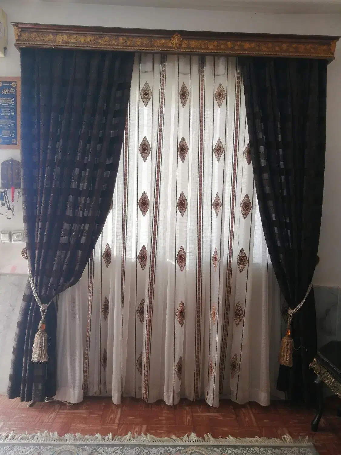 فروش پرده|پرده، رانر، رومیزی|گنبد کاووس, |دیوار