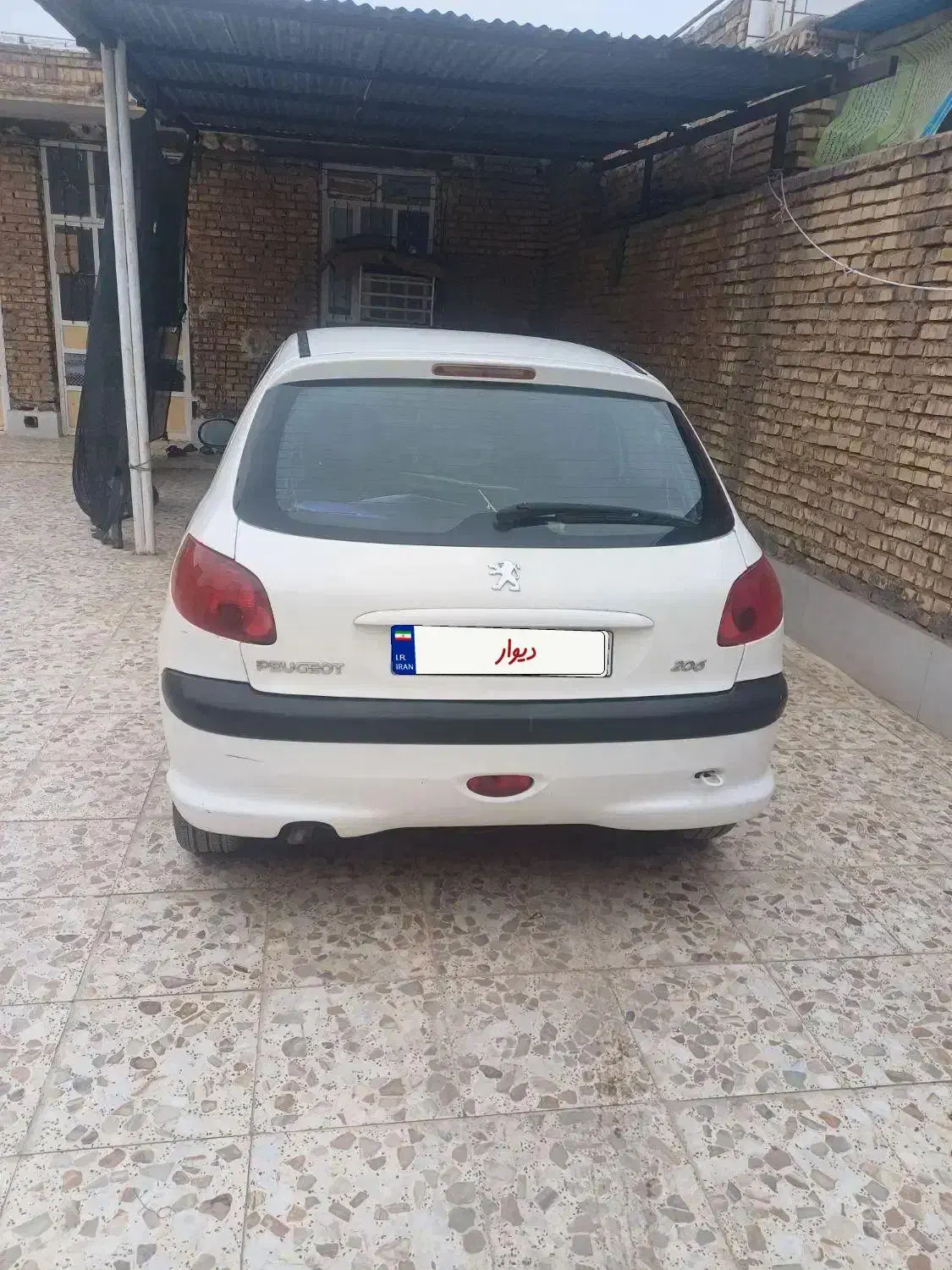 ماشین ۲۰۶ مدل بهمن ۹۸|خودرو سواری و وانت|سوسنگرد, |دیوار