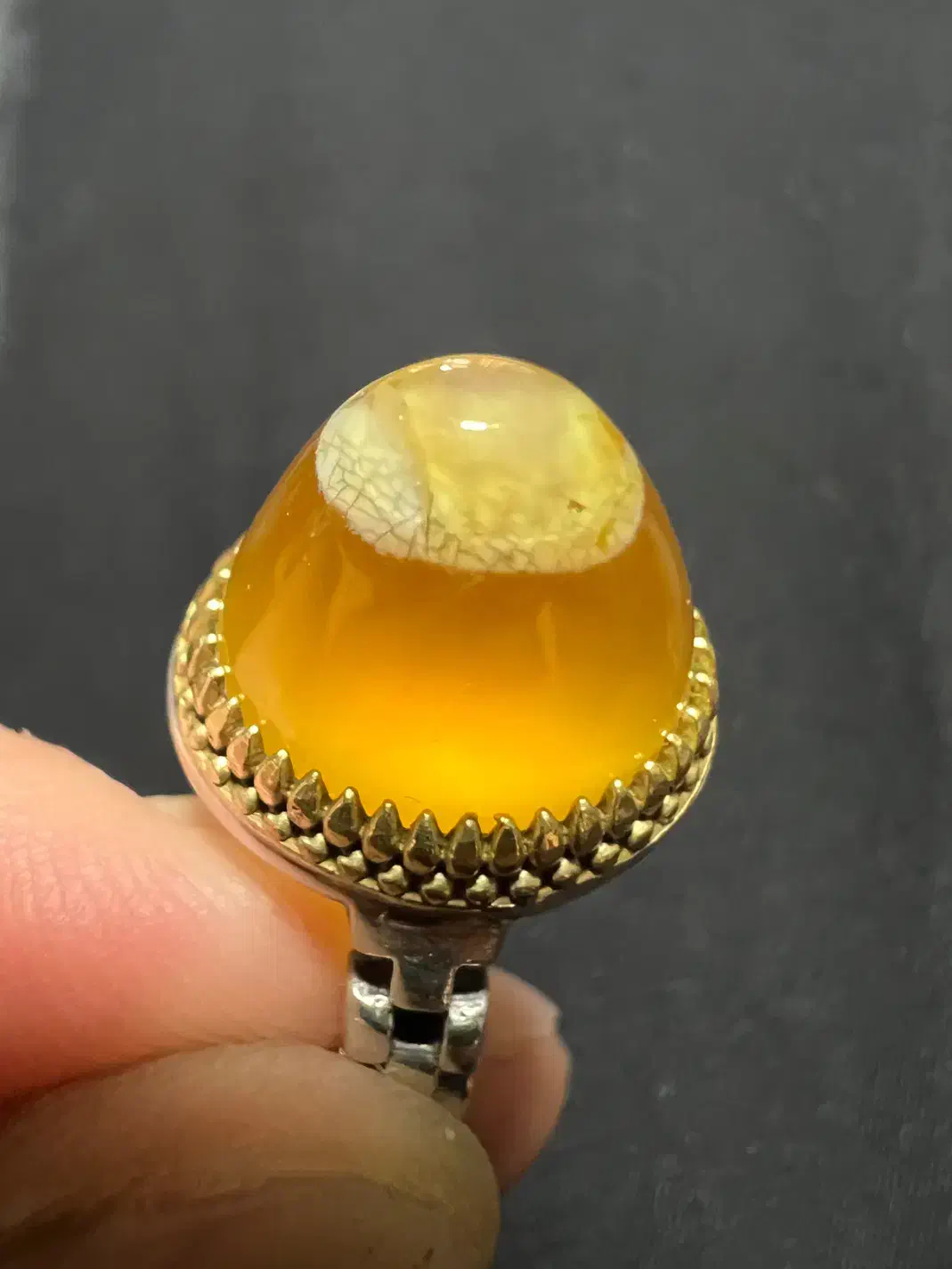 انگشتر عقیق باباقوری کمیاب|جواهرات|بوکان, |دیوار