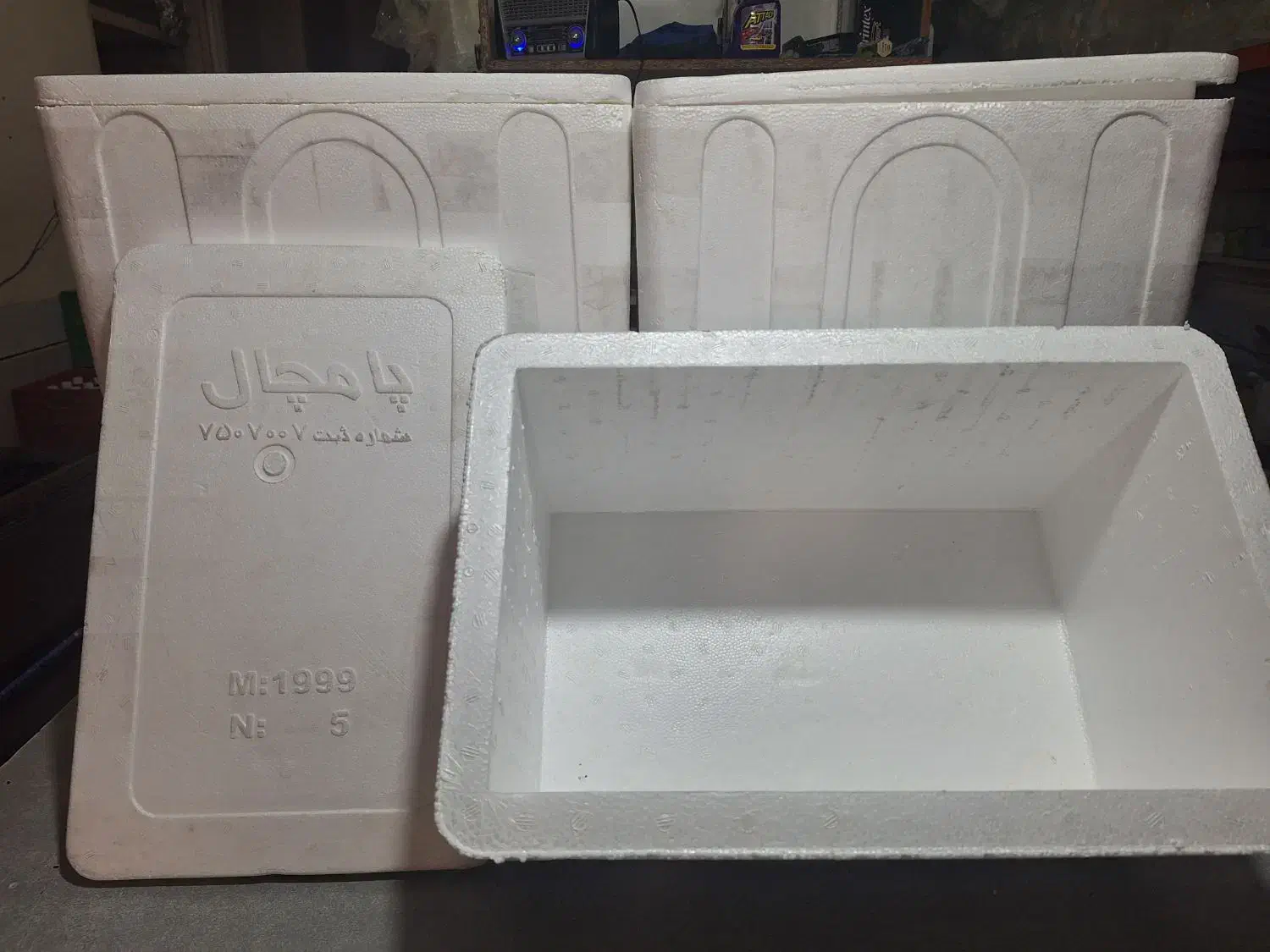 یخچال یونولیت|ظروف نگهدارنده، پلاستیکی، یک‌بارمصرف|نجف‌آباد, منتظری شمالی|دیوار