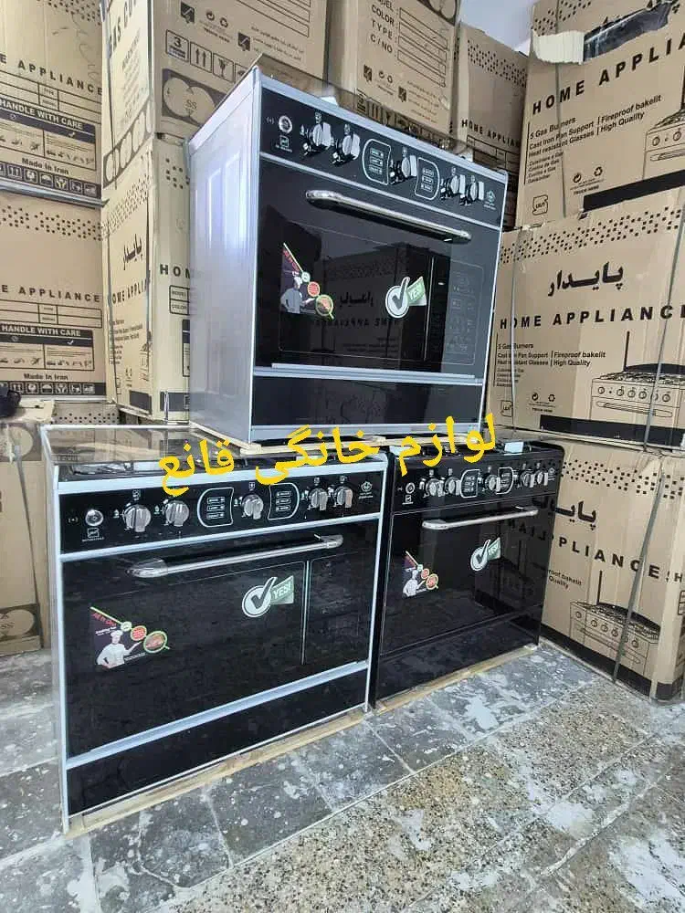اجاق گاز چهار و پنج شعله طرح فر لعابی|اجاق گاز و لوازم برقی پخت‌وپز|تهران, آذری|دیوار