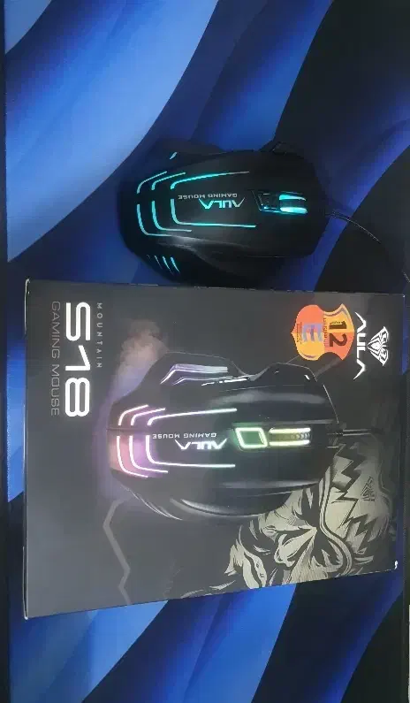 موس گیمینگ MOUNTAI S18 DPI ULU در حد نو|قطعات و لوازم جانبی رایانه|زرند, |دیوار