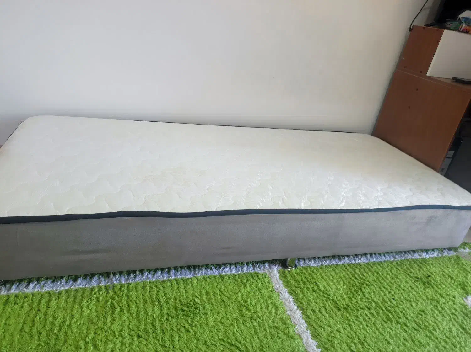 تخت باکس هتلی شرکتی  یکنفره|تخت و سرویس خواب|ماسال, |دیوار