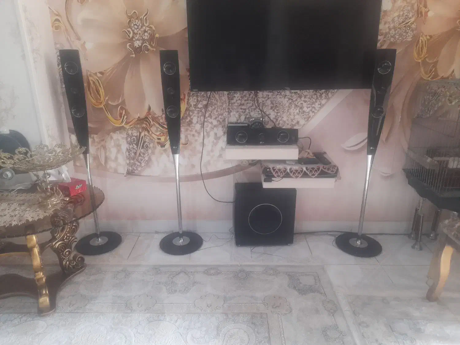 سینما خانواده مارک ال جی بهترین مارک فلش خور و|سیستم صوتی خانگی|رباط‌کریم, رباط‌کریم|دیوار