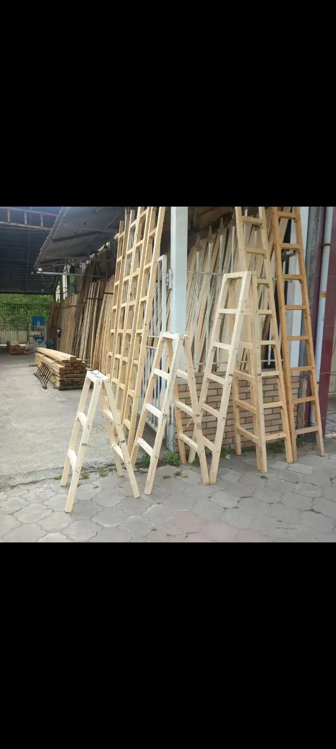 نردبان چوبی نراد|ابزارآلات|لاهیجان, جمهوری|دیوار