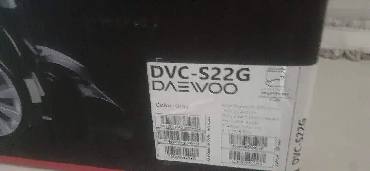 جارو برقی دوو مدل dvc-s22g|جاروبرقی، جارو شارژی، بخارشو|بیرجند, |دیوار