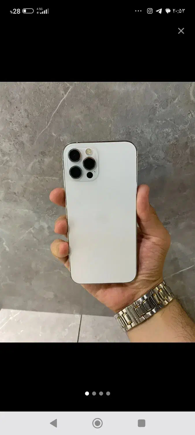 اپل iPhone 12 Pro با حافظهٔ ۱۲۸ گیگابایت|موبایل|تهران, گمرک|دیوار
