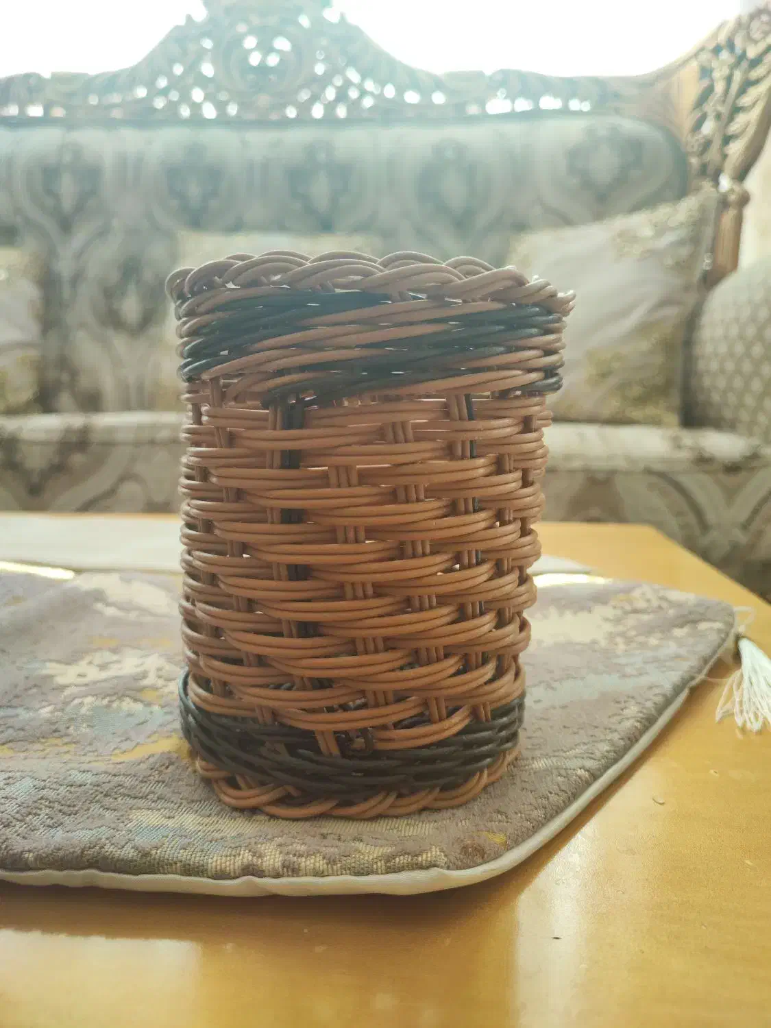 جاقاشقی ارغوان بافی|آب‌چکان و نظم‌دهنده ظروف|کرمانشاه, |دیوار