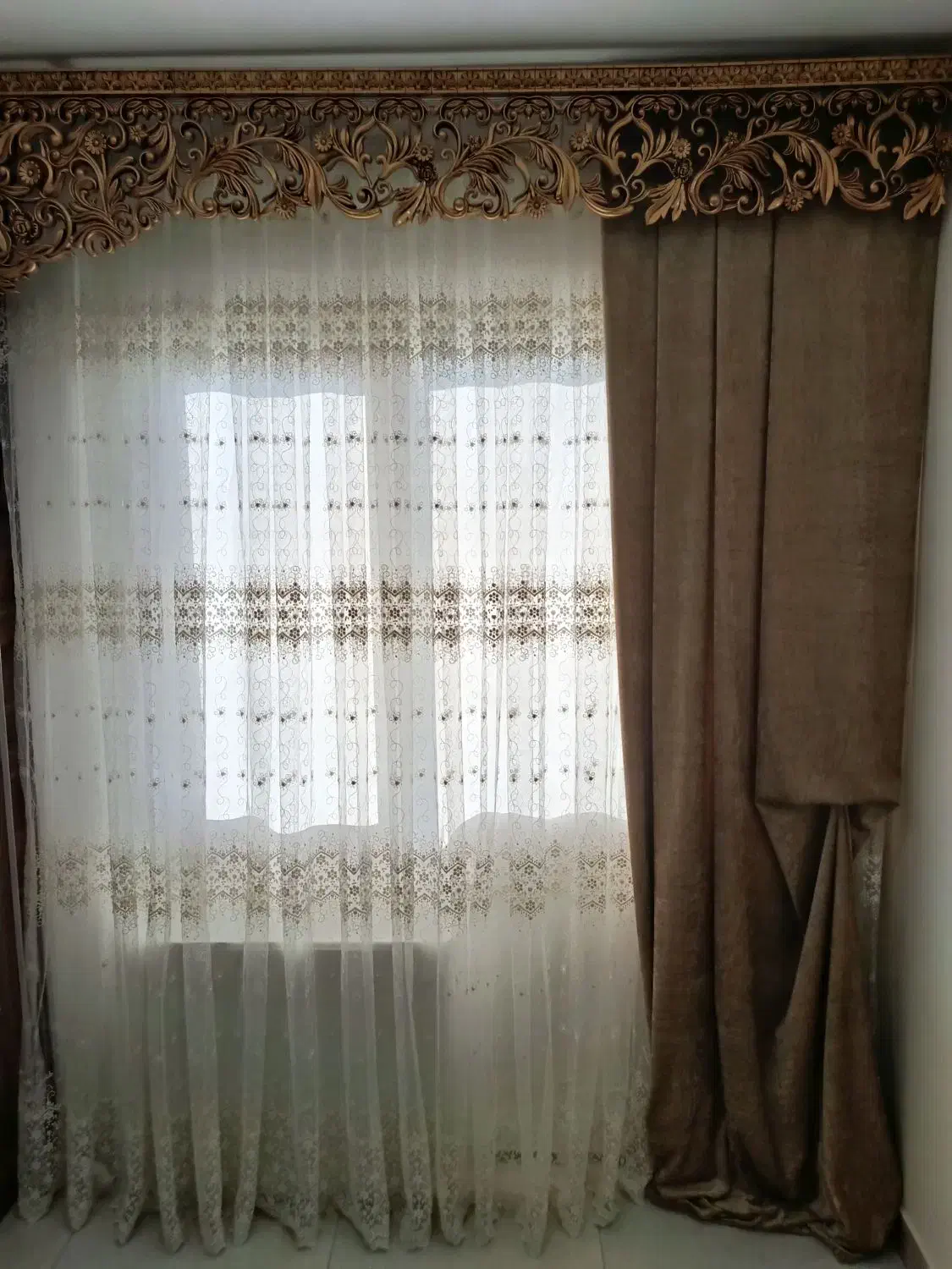 پرده|پرده، رانر، رومیزی|پردیس, فاز ۳|دیوار