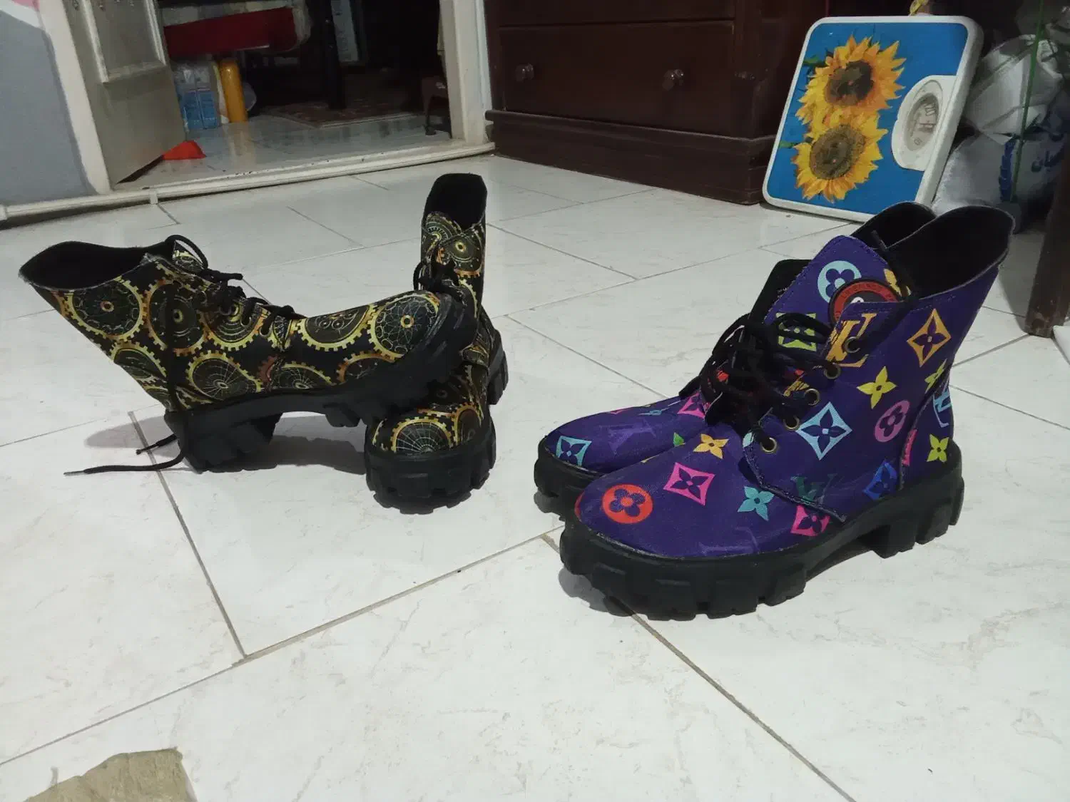 بوت نو طرحدار مناسب هوای سرد شماره ۴۰|کیف، کفش، کمربند|پاکدشت, پاکدشت (مامازند)|دیوار