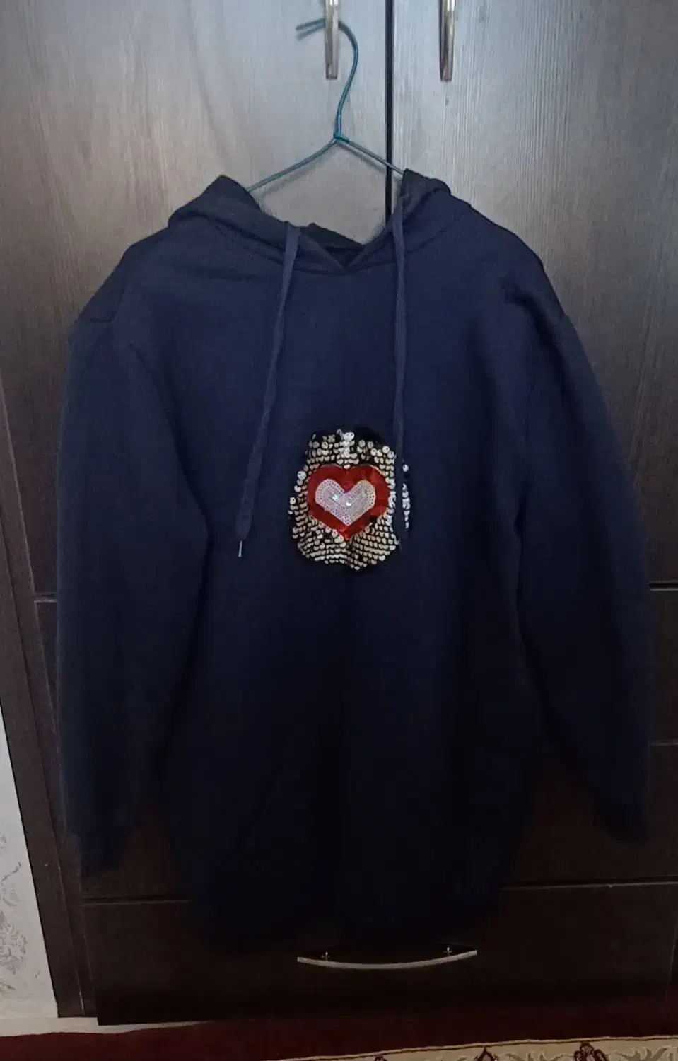 هودی خوش رنگ دخترونه در حد نو|لباس|کرمانشاه, |دیوار