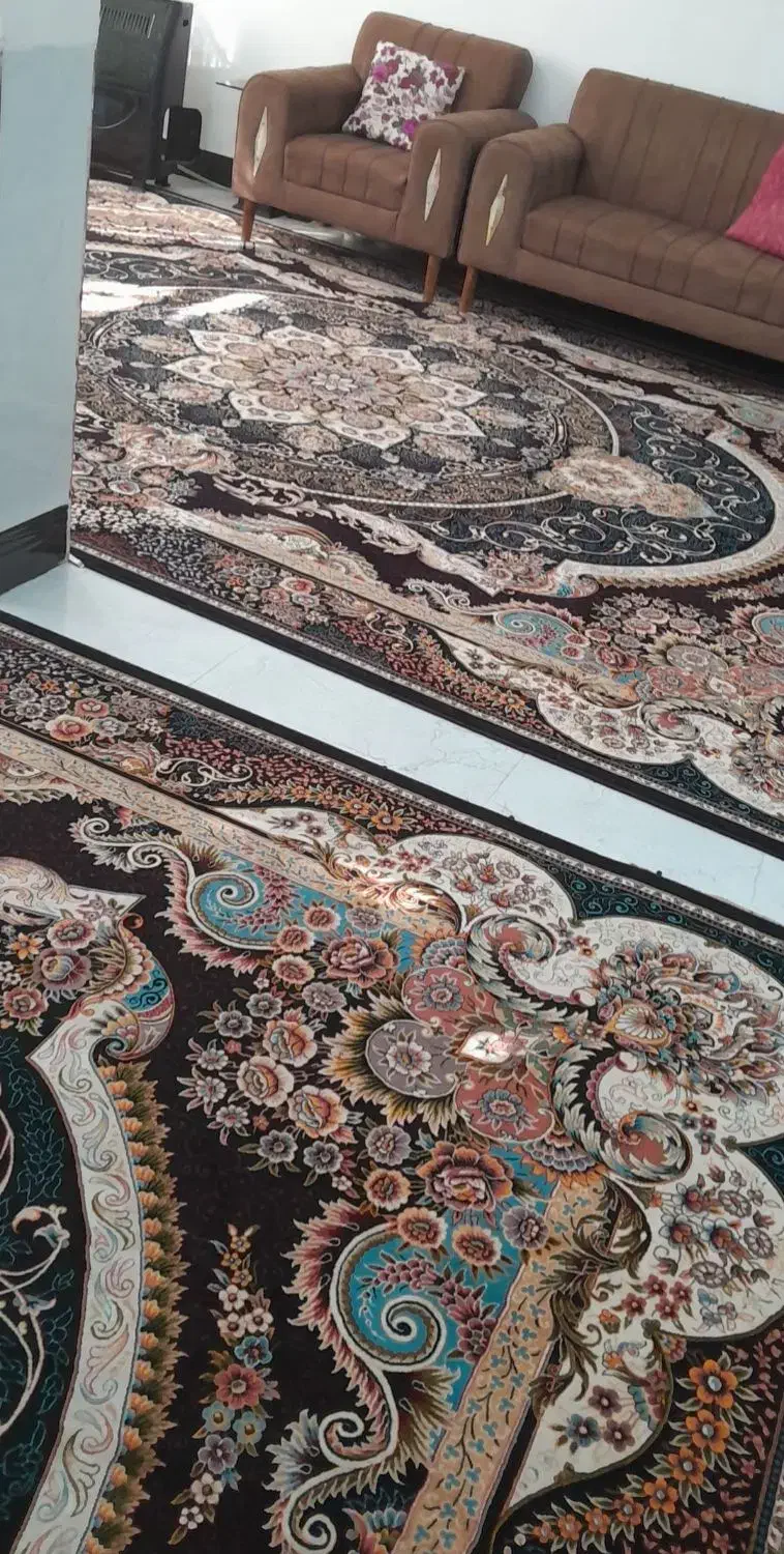 فرش۱۲متری کاشان|فرش|تنکمان, |دیوار