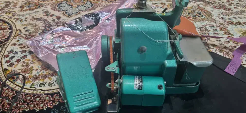 چرخ خیاطی راسته دوز ژاپنی، وزیگزال پروانه|چرخ خیاطی و ریسندگی|قشلاق دشت, |دیوار