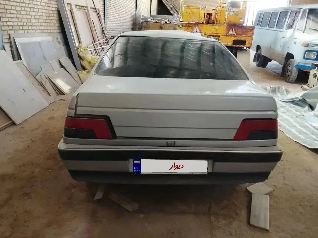 فروش پژو ۴۰۵نقره ای|خودرو سواری و وانت|شهرضا, |دیوار