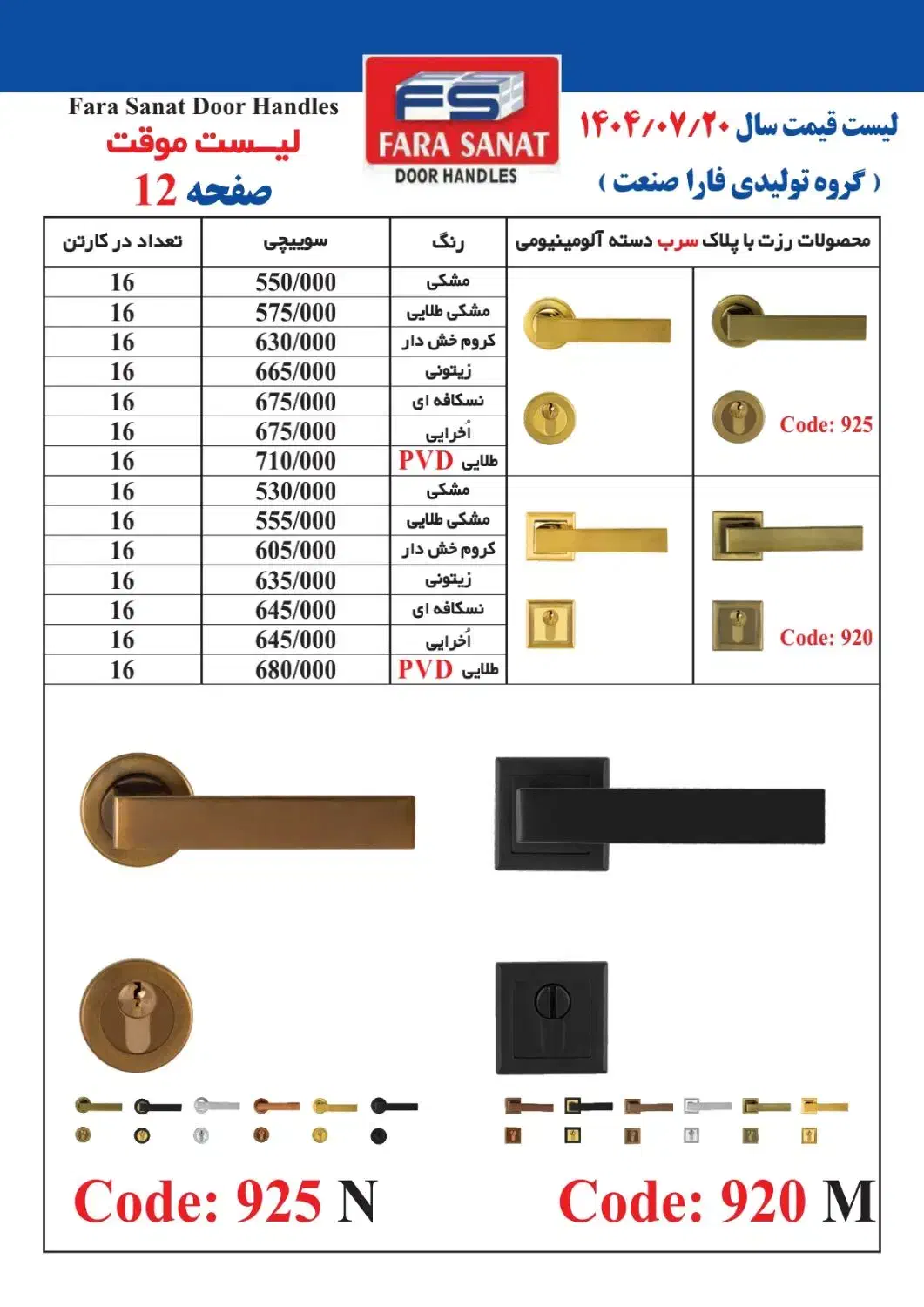 دستگیره را گران نخریدs1|مصالح و تجهیزات ساختمان|قم, باغ شریفی|دیوار