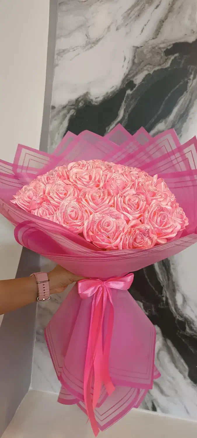 گل های روبانی|گل مصنوعی|آذرشهر, |دیوار