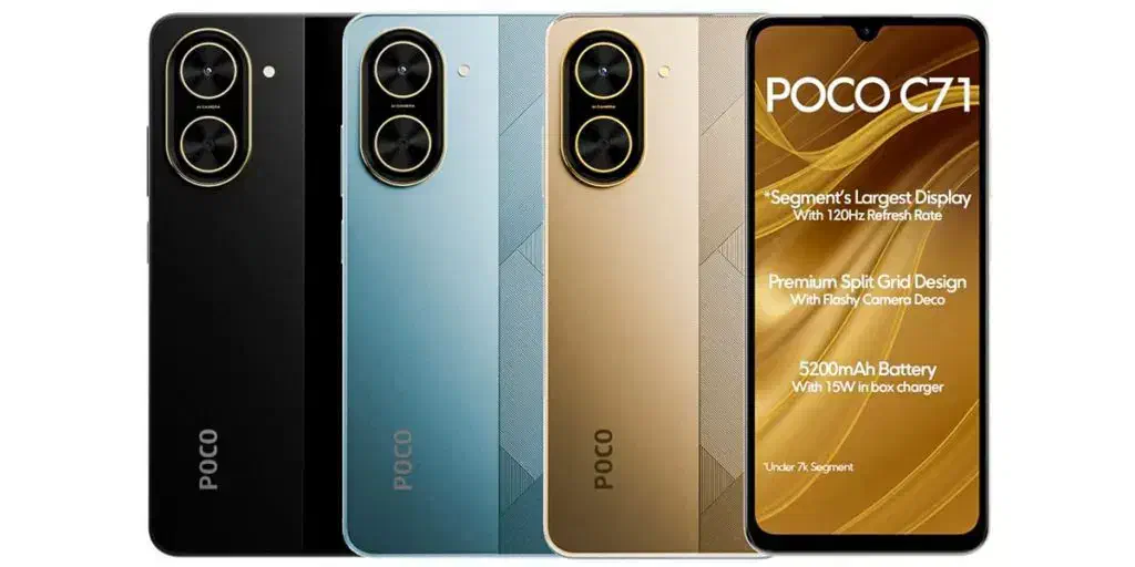 شیائومی Poco C71 128        موبایل تکنو بلوار مدرس|موبایل|نظرآباد, نظرآباد|دیوار