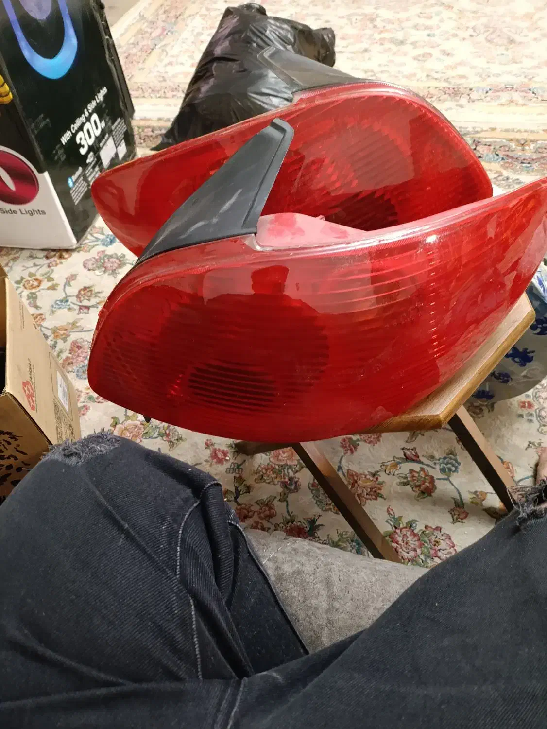 چراغ عقب 206 و تیبا 2 چراغ جلو تیبا و قالپاق|قطعات یدکی و لوازم جانبی|کرج, عظیمیه|دیوار