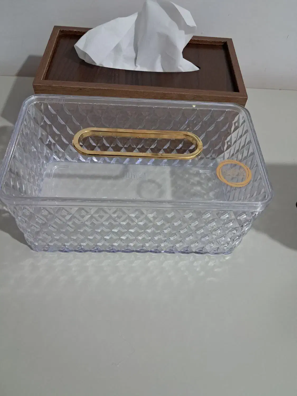 دوتا جا دستمال نونو|صنایع دستی و سایر لوازم تزئینی|سرپل ذهاب, |دیوار