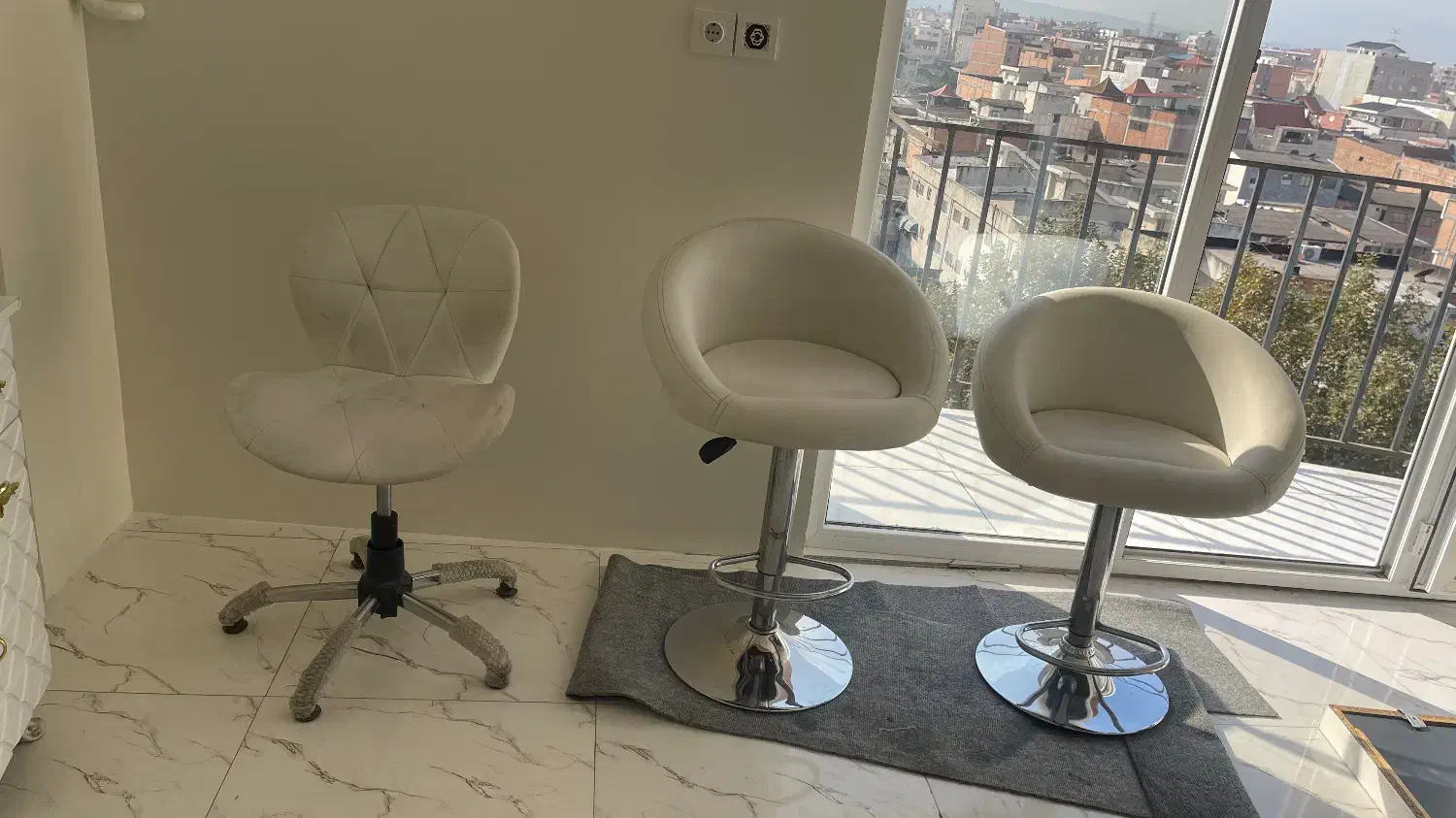 فروش سه عدد صندلی|صندلی و نیمکت|قائم‌شهر, |دیوار