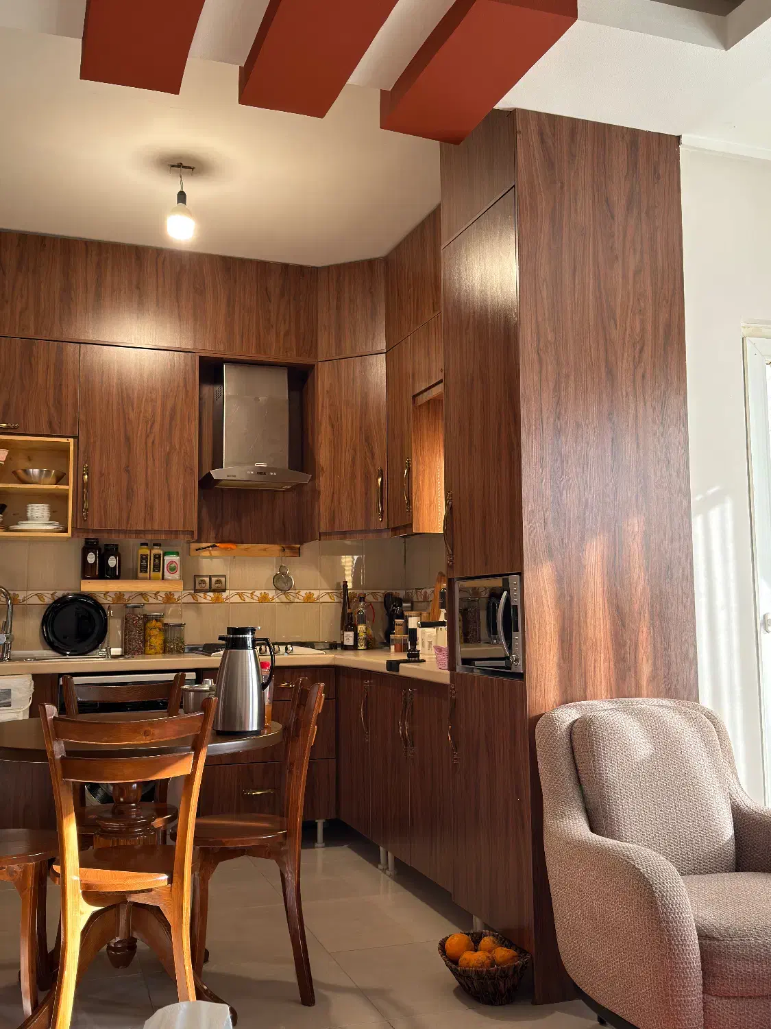 کابینت ام دی اف|کتابخانه، شلف، قفسه‌های دیواری|بابل, |دیوار