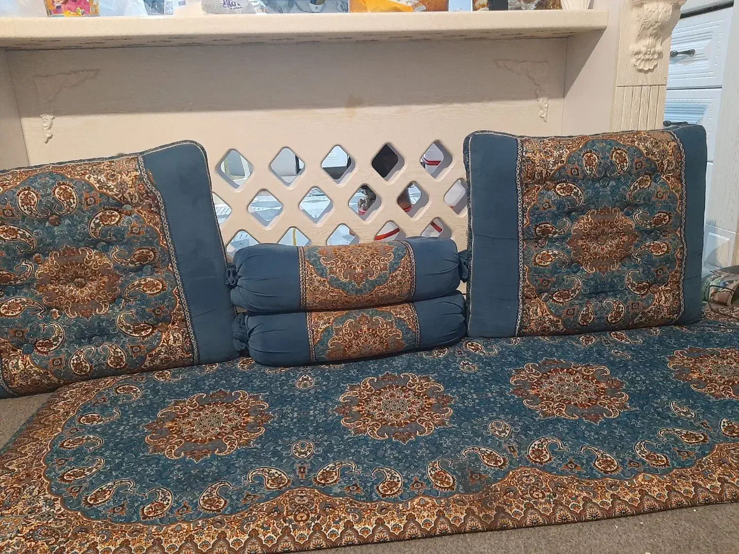 پشتی و متکا سنتی|پشتی|کهک, |دیوار