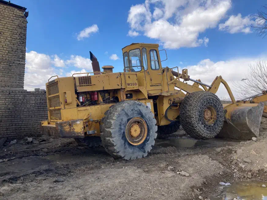 لودر کوماتسو w260|خودرو سنگین|اصفهان, آبشار|دیوار