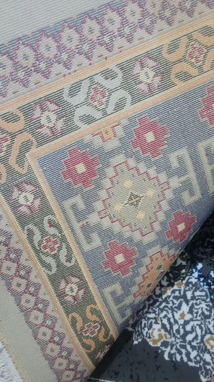 گلیم فرش نو وقالی قدیمی ۱۲ متری|فرش|امیدیه, |دیوار