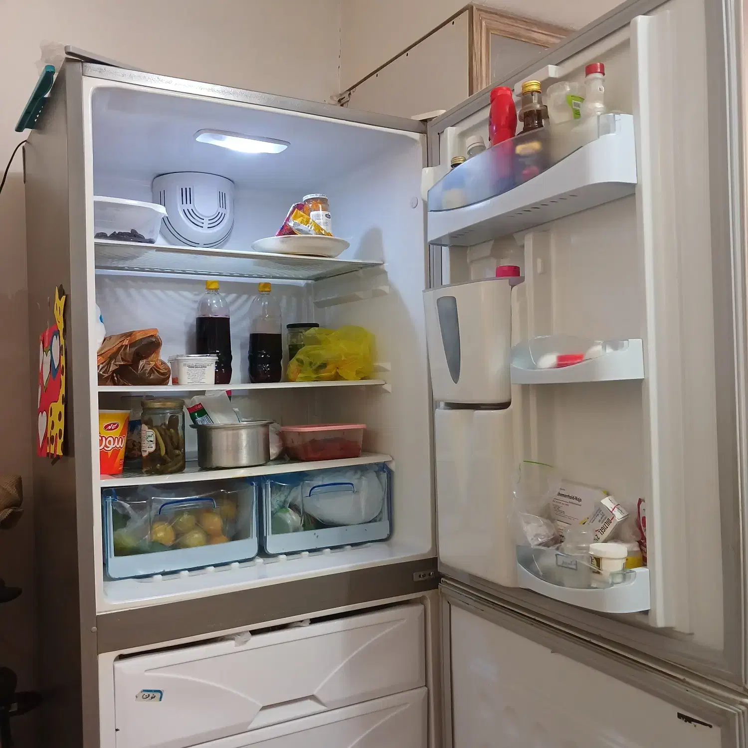 یخچال دودرب|یخچال و فریزر|مشهد, هنرور|دیوار