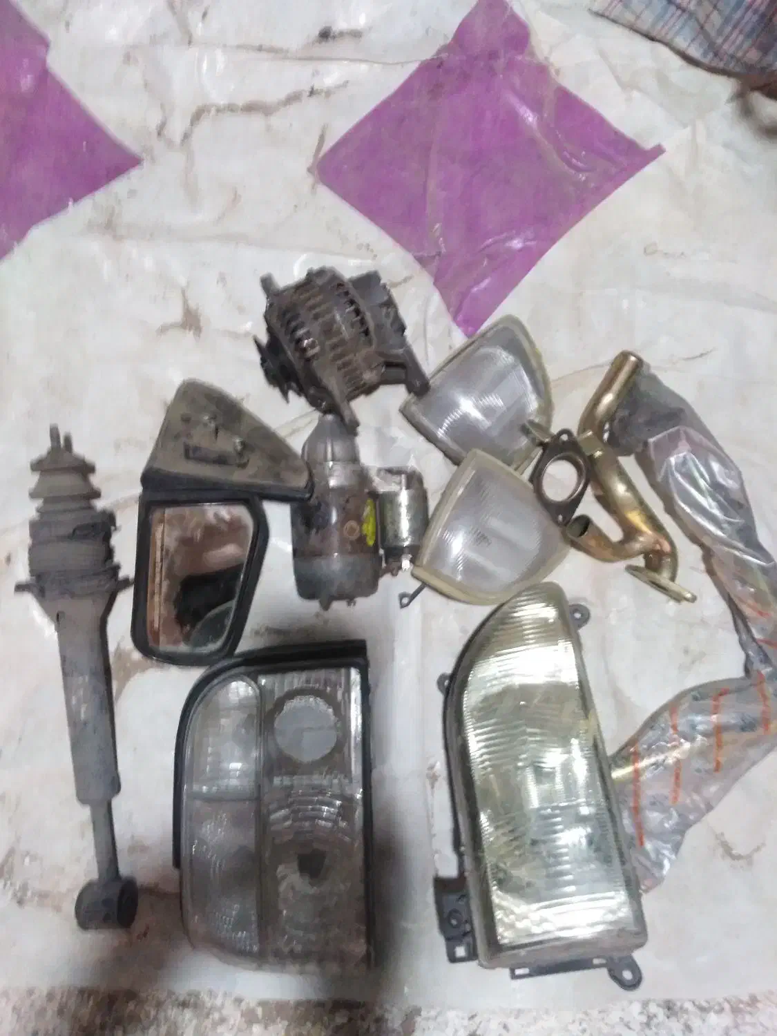 لوازم استوک پراید|قطعات یدکی و لوازم جانبی|یزد, |دیوار