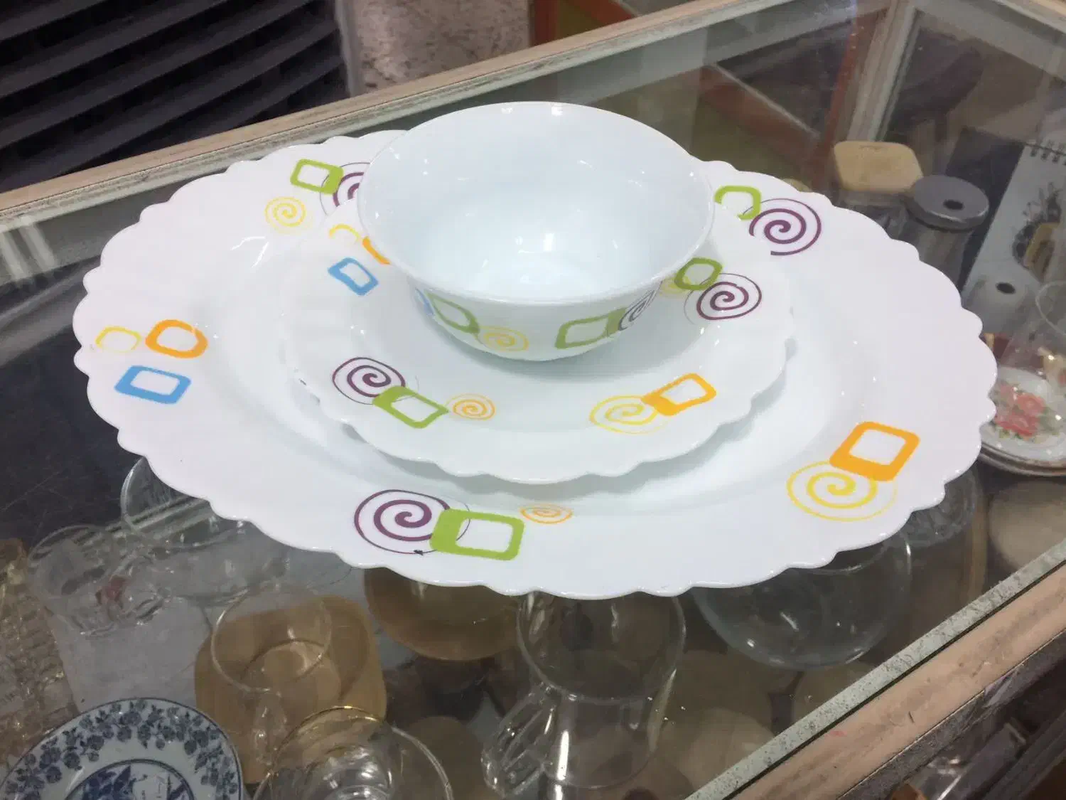 سرویس ارکوپال ۲۶ پارچه|ظروف سرو و پذیرایی|رفسنجان, |دیوار