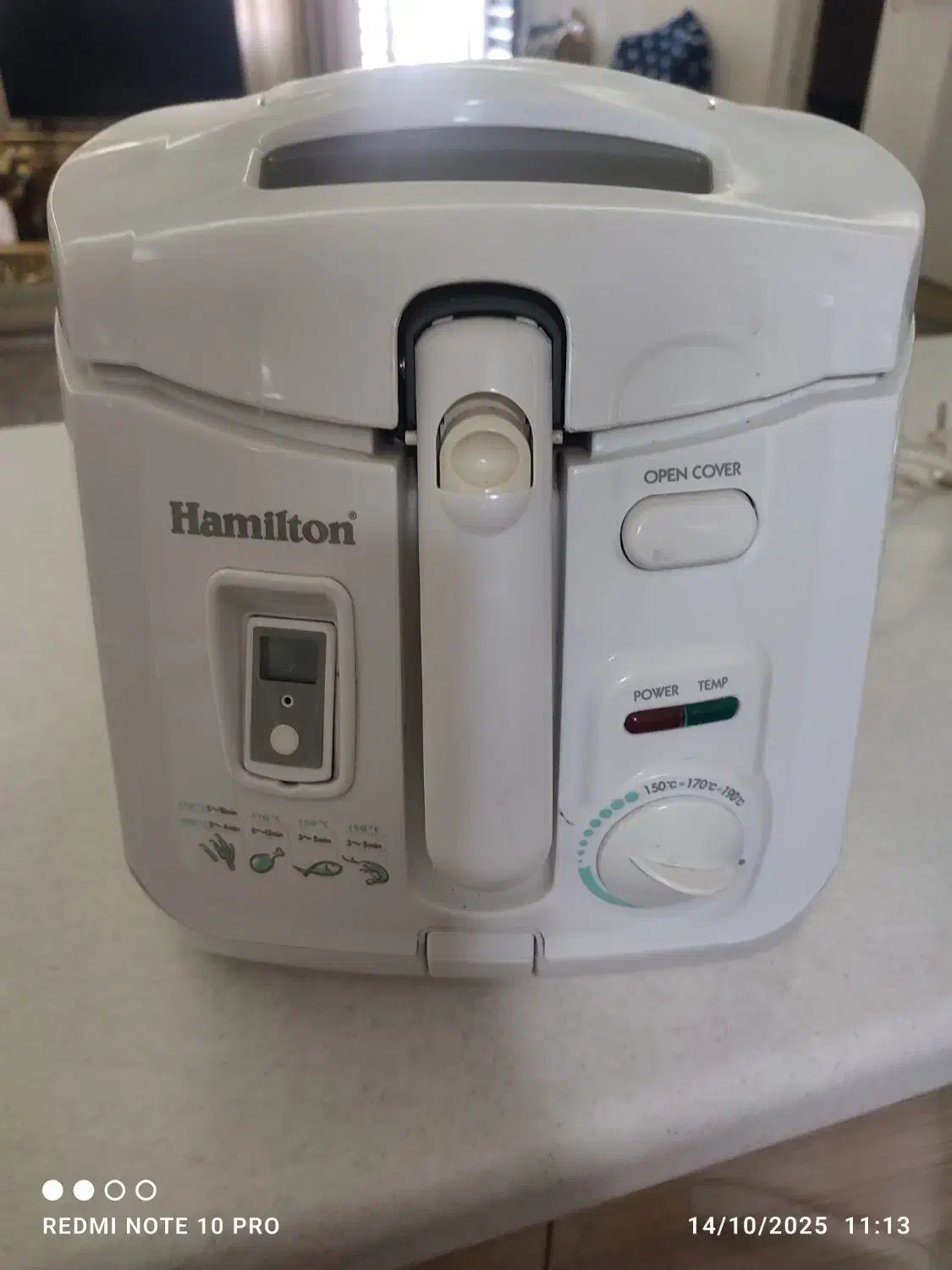 سرخ کن همیلتون کاملا نو|اجاق گاز و لوازم برقی پخت‌وپز|کوهدشت, |دیوار