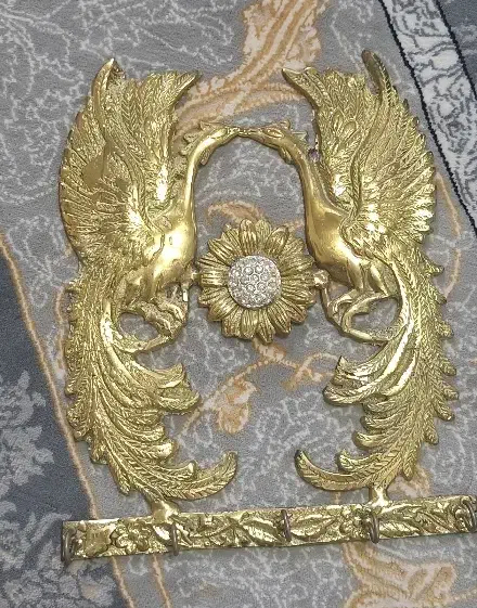 جا کلیدی برنز طاووس|صنایع دستی و سایر لوازم تزئینی|نسیمشهر, |دیوار