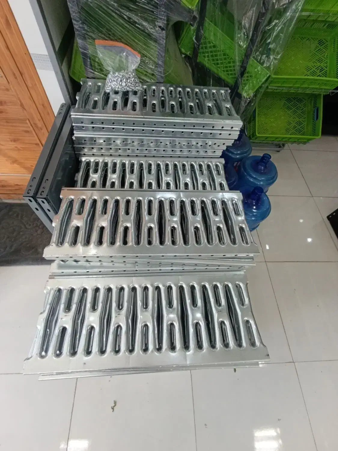 قفسه راک سردخانه ای قفسه ضد زنگ گالوانیزه|فروشگاه و مغازه|آمل, |دیوار