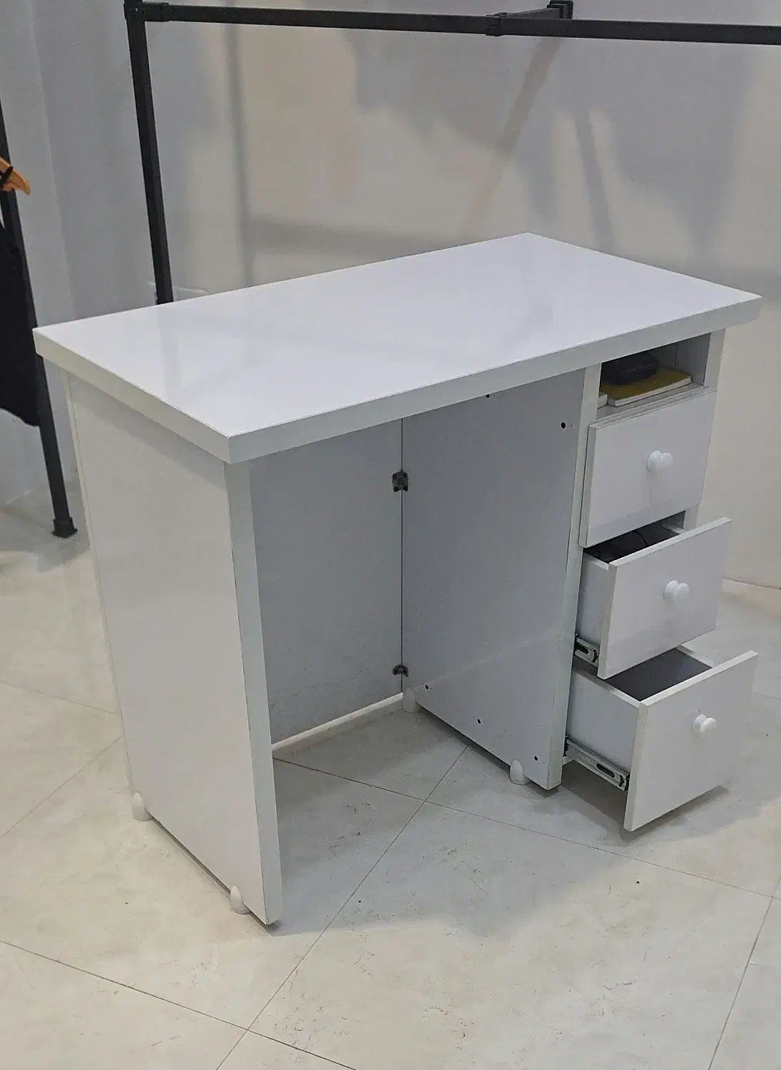 میز mdf مناسب برای مطالعه مغازه  اداره دارای ۳ کشو|میز تحریر و کامپیوتر|ایلام, |دیوار