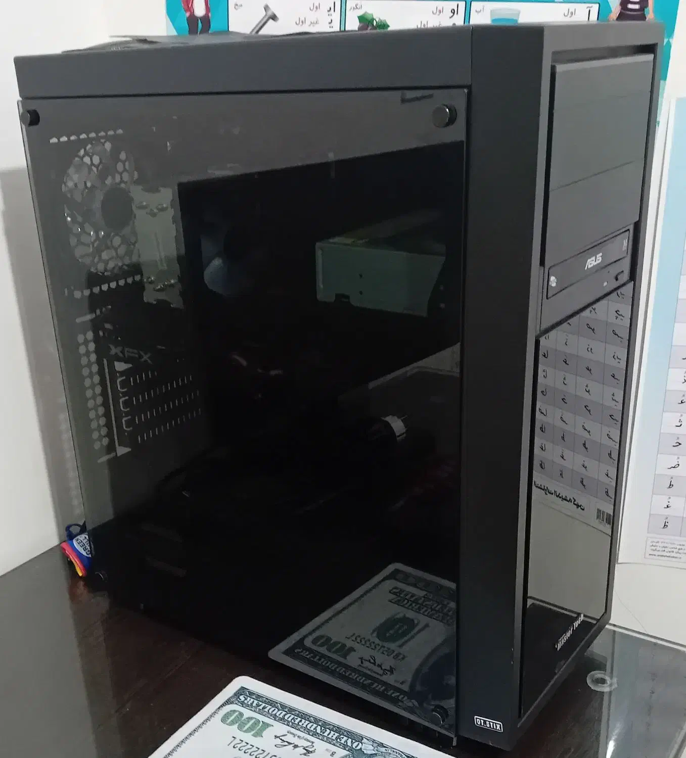 کامپیوتر گیمینگ. مانیتور LG .کیبورد گیمینگ . موس|رایانه رومیزی|تهران, خواجه نظام الملک|دیوار